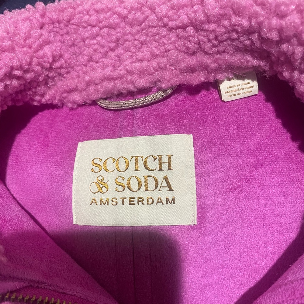 Scotch & Soda Vibrant Pink Jacket